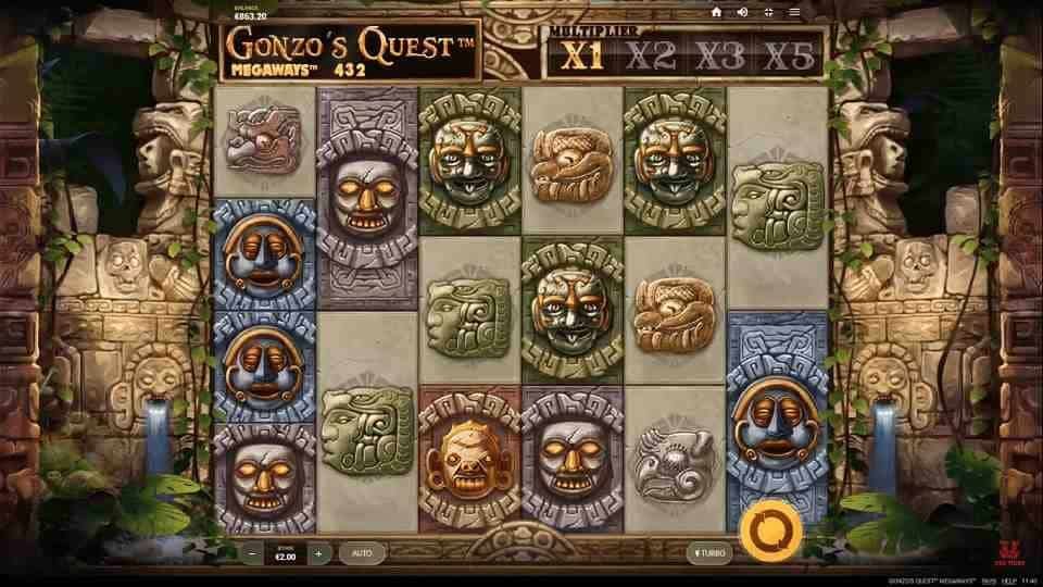 Gonzo Quest Megaways automat zdarma