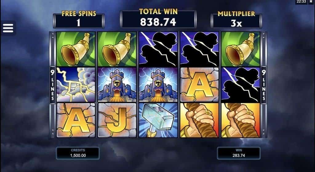 Thunderstruck automat zdarma