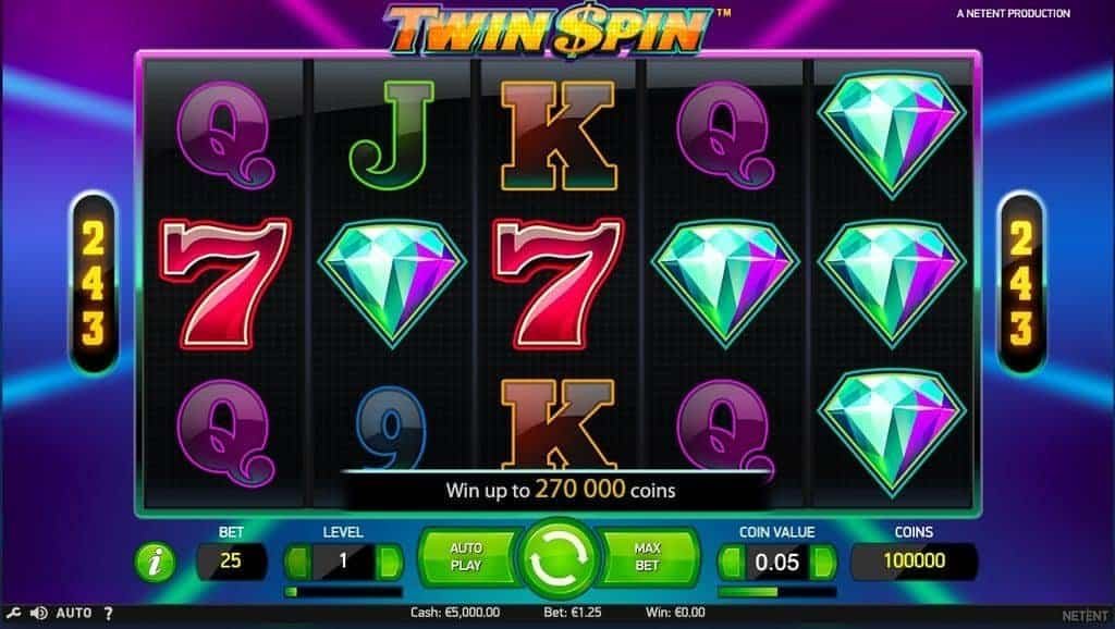 Twin Spin automat zdarma