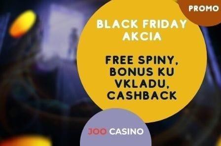 Black Friday ponuka v Joo