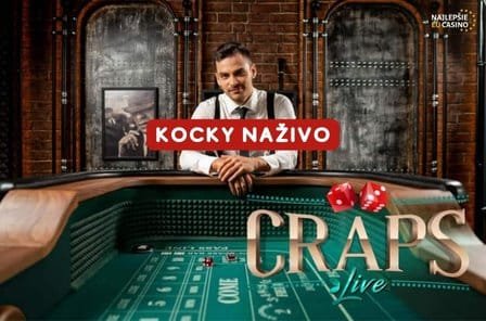 hra craps_kocky v live verzii