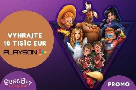 Turnaj od Playsonu V CASINE GUNSBET