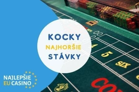 Najhorsie stavky v hre Craps