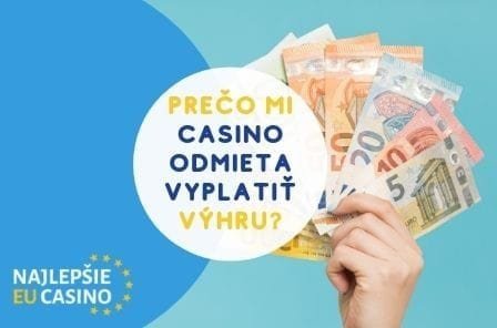 preco online casino nevyplati vyhru