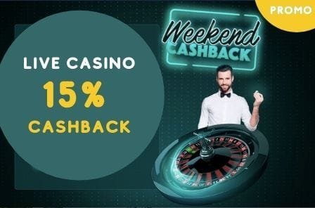 15% cashback na hry nazivo