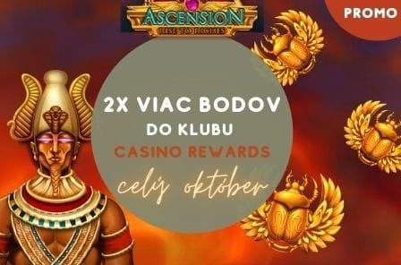 Oktobrova akcia v Casino Rewards