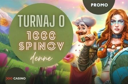 turnaj o 1000 free spinov denne