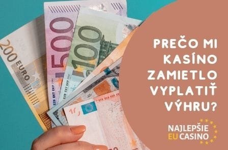 kasino zamietlo vyplatit vyhru