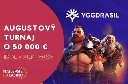 Augustový turnaj s Yggdrasil