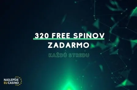 320 zatoceni zadarmo na automaty