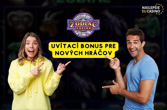 Zodiac Casino uvitaci bonus