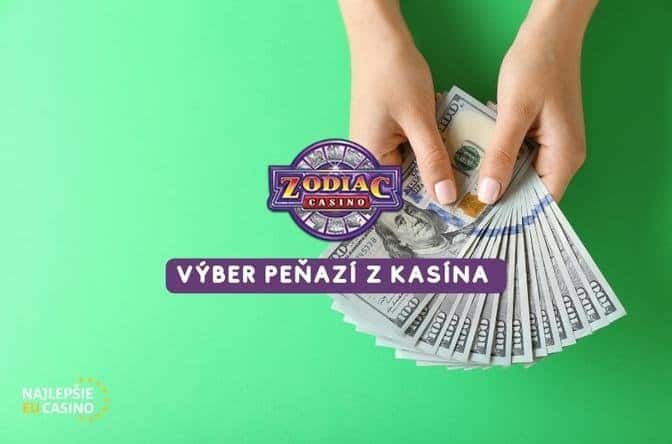 ako vybrat peniaze zo zodiac casino