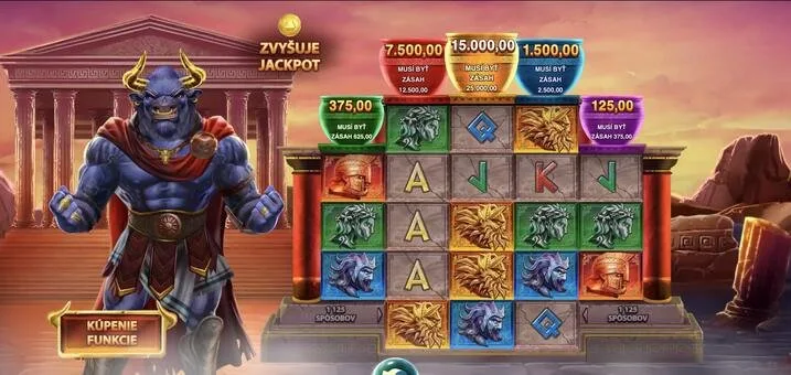 automat Ancient Fortunes Minotaur Rising slot