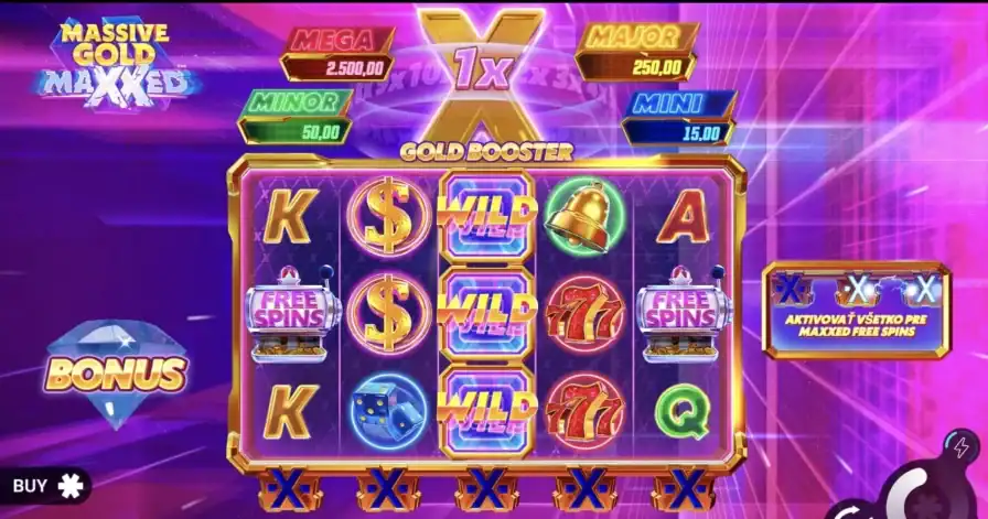 Massive Gold MAXXED slot online